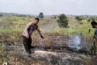 5 Hektare Lahan Semak Belukar di Huristak Terbakar