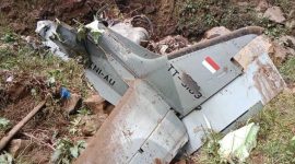 Dua pesawat tempur Super Tucano milik TNI AU jatuh di Pasuruan