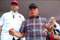 Mantan Guburnur Sumut 2018-2013 Letjen TNI (Purn) Edy Rahmayadi ditunjuk sebagai ketua TKD Amin Sumut.