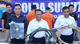 Kasus Pencurian Kabel Lampu Jalan Tol Terungkap, Polres Sergai Ringkus Dua Pelaku (foto: istimewa)
