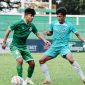 PSMS Medan  saat melakukan ujicoba dengan tim Labura Hebat jelang putaran ke 2 Liga 2 (instagram/official_psmsmedan)