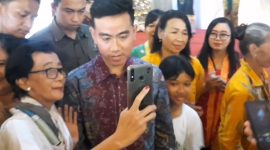 Cawapres nomor urut dua Gibran Rakabuming Raka