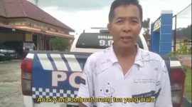 Ayah Hendri Cahaya Putra pelaku dugaan pencabulan puluhan anak di Tapanuli Tengah