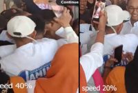 Potongan videoi viral capres nomor urut 1 Anies Baswedan 'ditampar' saat sedang berkampanye