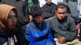 Rifandi, salah satu mahasiswa dari Politeknik Negeri Padang yang mendaki dan berada di puncak Gunung Marapi saat erupsi. (Beritasatu/Ulfa Musriadi)