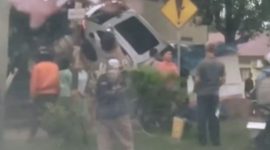 viral di Medsos mobil sport Porsche nempel di dinding kantor Satuan Sabhara Polresta Medan (instagram @medantal;kid