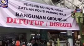 Pemko Medan tutup dan segel Mal Centre Point 