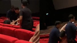 penonton kesurupan Saat menonton Film horror Indonesia berjudul Vina: Sebelum 7 Hari