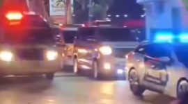 Ambulance dan tenaga medis dari Depok berangkat ke Subang malam ini untuk bantu evakuasi korban kecelakaan bus terguling dari rombangan SMK Lingga Kencana Depok di Ciater, Subang (instagram: info Depok)