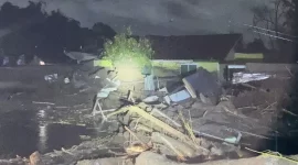 Foto : Situasi pascabanjir bandang Kabupaten Agam (11/5). (BPBD Kabupaten Agam)

