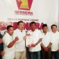 Walikota Binjai Drs Amir Hamzah kembalikan berkas formulir pendaftaran sebagai calon walikota Binjai tahun 2024 ke Partai Gerindra