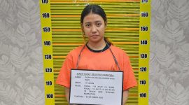 Mapolda Sumut menangkap wanita muda kurir ratusan ekstasi berinisial PPM (19) warga Percut Seituan belum lama ini. (Foto: Humas Polda Sumut)