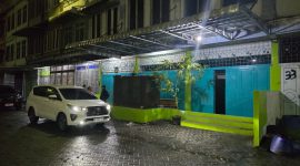 Tim Jatanras Direktorat (Dit) Reskrimum Polda Sumut menggerebek lokasi judi yang berlokasi di Kompleks Kota Baru, Jalan Platina Raya, Belawan, Kelurahan Titipapan, Kecamatan Medan Deli, Sabtu (2/11). (Foto: Dokumentasi Poldasu)