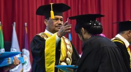 Universitas Negeri Medan (Unimed) mewisuda 1.975 lulusannya pada 2-5 Desember 2024 di Gedung Auditorium Unimed, Jalan Willem Iskandar Medan yang dipimpin Rektor Unimed Prof Dr Baharuddin, ST, MPd. (Foto: Dokumentasi Humas Unimed)