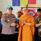 Bidpropam Polda Sumut bersama Vihara Leluhur Abadi menggelar kegiatan tali asih bertempat di Vihara Leluhur Abadi, Desa Patumbak II, Kecamatan Patumbak, Kabupaten Deli Serdang Pada Minggu pagi (1/12/2024). (Foto: Dokumentasi Polda Sumut)