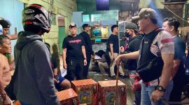 Tim gabungan Polres Pelabuhan Belawan, Jatanras dan Brimob Polda Sumut berhasil menggerebek lokasi perjudian jenis ding-dong di Kampung Kolam, Lingkungan IX, Kelurahan Belawan Bahagia, Kecamatan Medan Belawan, Kamis (5/12/2024) dini hari. (Foto: Dokumentasi Polda Sumut)