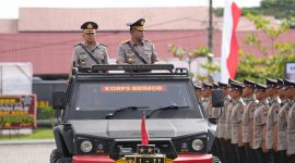 Polda Sumatera Utara (Sumut) bersama stakeholder terkait akan menggelar Operasi Lilin Toba 2024, yang berlangsung selama 13 hari, mulai 21 Desember 2024 hingga 2 Januari 2025. (Foto: Diva Suwanda)