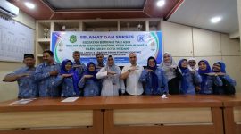 Kepala Perwakilan BKKBN Provinsi Sumatera Utara Fatmawati,ST.,M.Eng menghadiri kegiatan Berbagi Tali Asih dalam rangka menyambut Idul Fitri 1446 H yang diselenggarakan oleh Juang Kencana (Juken) Kota Medan yang berlokasi di Kantor Camat Medan Johor. (Foto: Diva Suwanda)