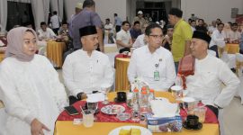 Walikota Medan Rico Tri Putra Bayu Waas menghadiri acara Silaturahmi dan Buka puasa Bersama Ikatan Alumni SMA Negeru 2 (ILUNI Smanda) Medan