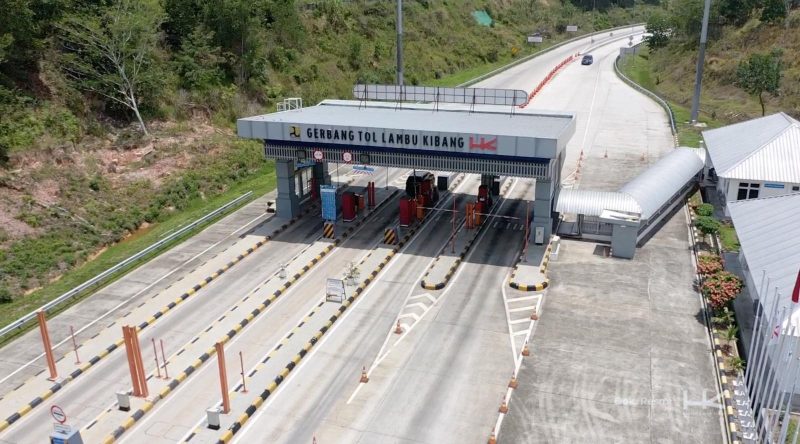 Jalan Tol Pekanbaru-Dumai memberlakukan pembatasan kendaraan angkutan barang selama Mudik Lebaran 2025. (Dok:Hutamakrya)
