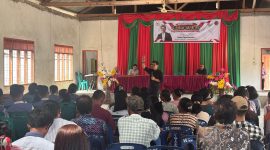 Anggota MPR RI, Bane Raja sosialisasi 4 Pilar 