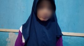 Korban pelecehan seksual asal Provinsi Riau yang menjadi korban pelecehan seksual. Kasus ini ditangani Polres Tebingtinggi. (Foto: Diva Suwanda)