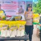 Kepolisian Sektor Kawasan Bandara Raja Haji Fisabilillah (RHF) Polresta Tanjungpinang, Kepulauan Riau, bersama Bulog Cabang Tanjungpinang menggelar Gerakan Pangan Murah (GPM), Kamis (4/9/2025). (Foto: Dok)