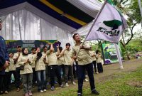 Pengurus Federasi Arung Jeram Indonesia (FAJI) Kota Medan periode 2025-2029, berkomitmen mencetak atlet profesional dan mempromosikan olahraga arung jeram agar semakin diminati masyarakat. (Foto: Diva Suwanda)