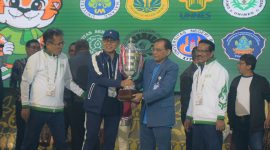 Universitas Negeri Medan (Unimed) menjadi tuan rumah penyelenggaraan LPTK Cup XXII Tahun 2025, ajang dua tahunan yang mempertemukan 14 perguruan tinggi negeri (PTN) eks-LPTK dari seluruh Indonesia. (Foto: Diva Suwanda)