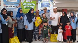 Kepala Perwakilan BKKBN Provinsi Sumatera Utara, Dr. Fatmawati, mengatakan posko tersebut merupakan bentuk kehadiran negara dalam mendampingi masyarakat yang melakukan perjalanan mudik menjelang Idulfitri. (Foto: Diva Suwanda)