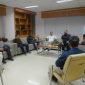 Evaluasi kegiatan FMIPA Unimed bersama UKM KP Unimex sekaitan pelaksanaan PKKMB 2026. (Foto: Dok)